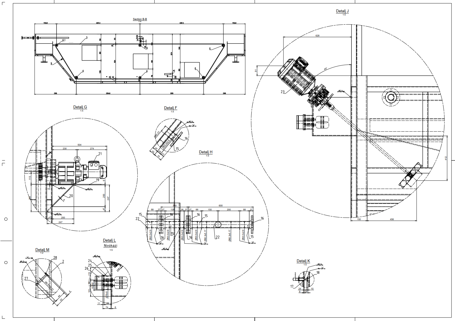 Spremnik za obradu otpadne vode